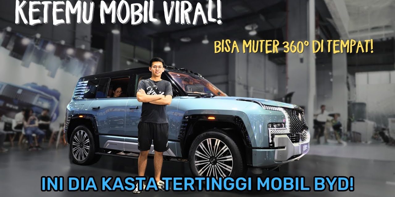 Mobil BYD Yangwang U8 Di Lengkapi Teknologi Quad-Motor