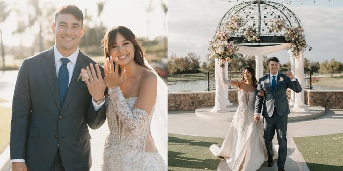 Pernikahan Aurelie Moeremans Yang Indah Di California