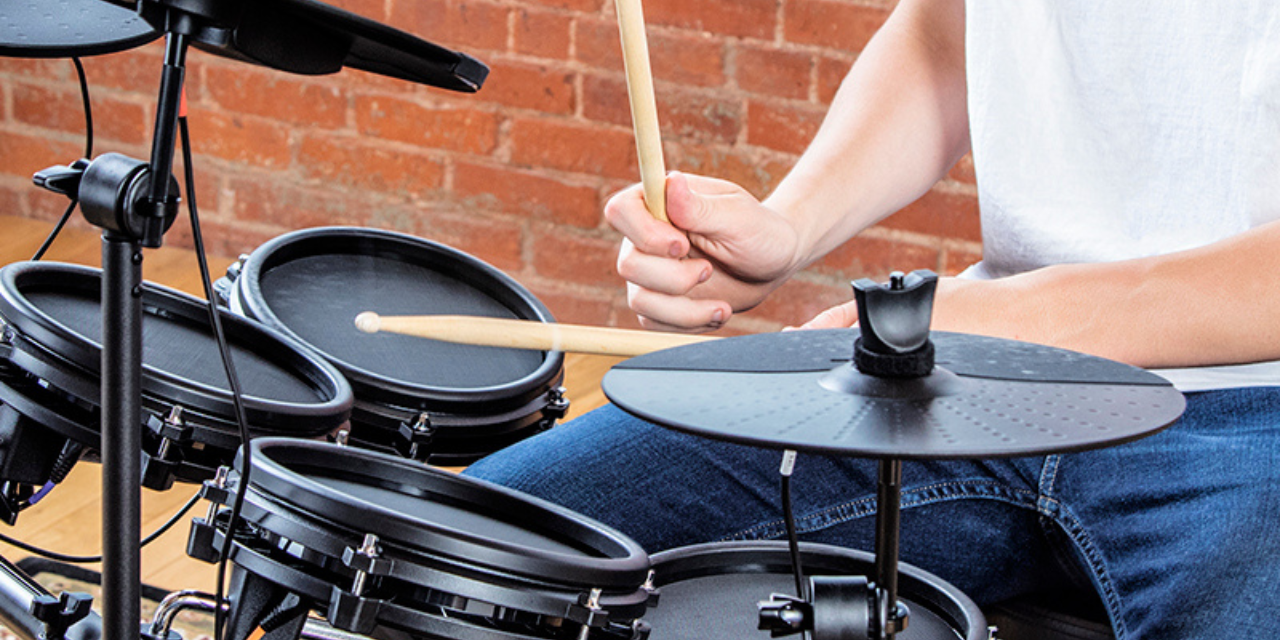 Drum Elektrik Alat Musik Modern Yang Fleksibel Cocok Di Rumah