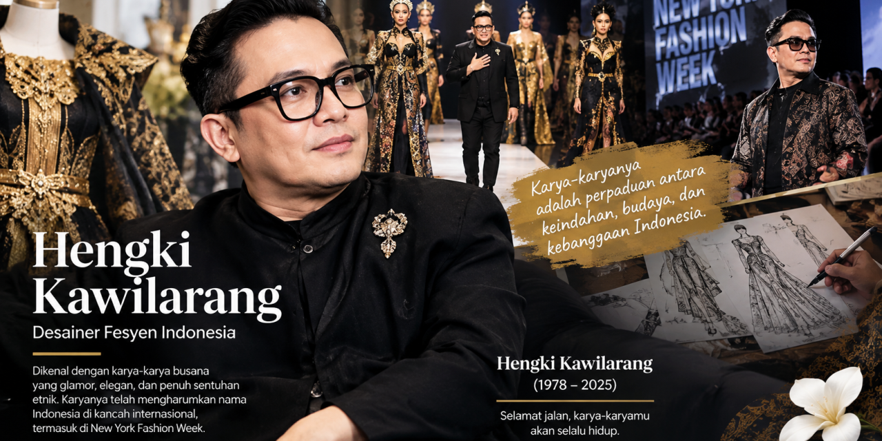 Desainer Ternama Hengki Kawilarang Tutup Usia Mendadak