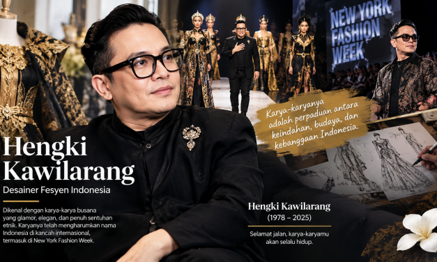 Desainer Ternama Hengki Kawilarang Tutup Usia Mendadak