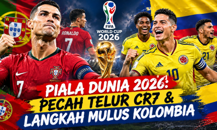 Piala Dunia 2026: Pecah Telur CR7 & Langkah Mulus Kolombia