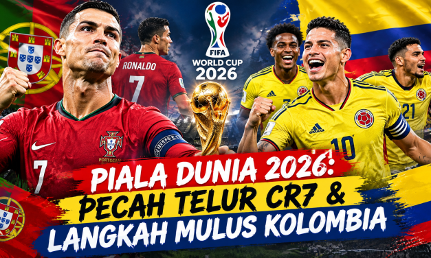 Piala Dunia 2026: Pecah Telur CR7 & Langkah Mulus Kolombia