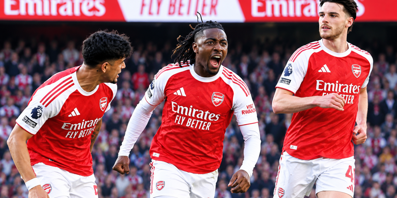 Arsenal Amankan Puncak Usai Menang Tipis
